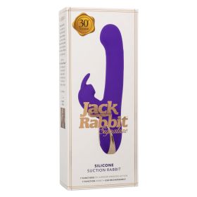Jack Rabbit Signature Silicone Suction Rabbit - Purple