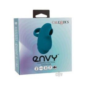 Envy Handheld Suction Massager - Blue