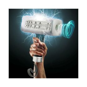 Thunder Stroker Sucking Masturbator - Silver