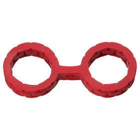 Japanese Bondage Silicone Cuffs Small Red