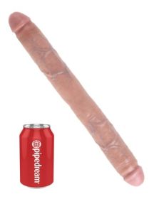 King Cock 16 Inch Thick Double Dildo (Option: Flesh)