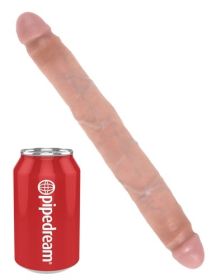 King Cock 12 Inch Slim Double Dildo (Option: Flesh)