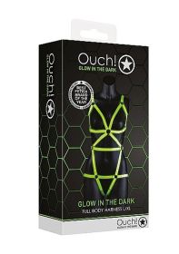 Full Body Harness (Option: Large/xlarge  Glow in the Dark)