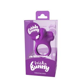 Ohhh Bunny Frisky Bunny Vibrating Ring (Option: Perfectly Purple)