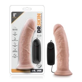 Dr. Skin  Dr. Joe  8 Inch Vibrating Cock With Suction Cup (Option: Vanilla)
