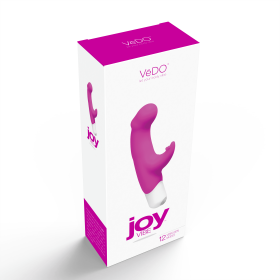 Joy Mini Vibe (Option: Hot in Bed Pink)