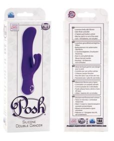 Posh Silicone Double Dancer (Option: Purple)